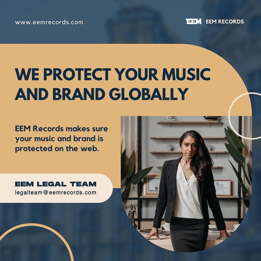 Don’t worry, we got your back! One of the most important things at EEM Records is to protect you.