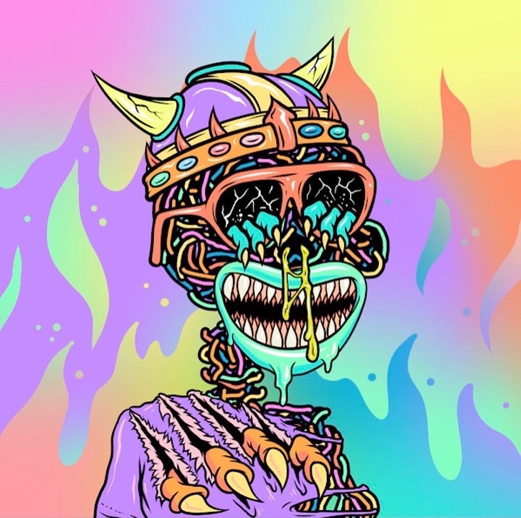 _kalikip's tweet photo. @gugalima_gl @thedrunkrobots @Y00tsYC @poobsnft @ToxicSkullsClub This is a no-brainer. @ToxicSkullsClub artwork alone is top shelf. Then you got the #SkullShack, #TSCBurnkit #TSCRum, sick merch…I could go on but u get it. 

#ToxicSkullsClub #TSC #TSCViking #TSCWizard #TSCBoneyard #TSCPassion #Passion #ETH #NFTs #NFTCommunity #NFTart https://t.co/ypLXgRoKh7