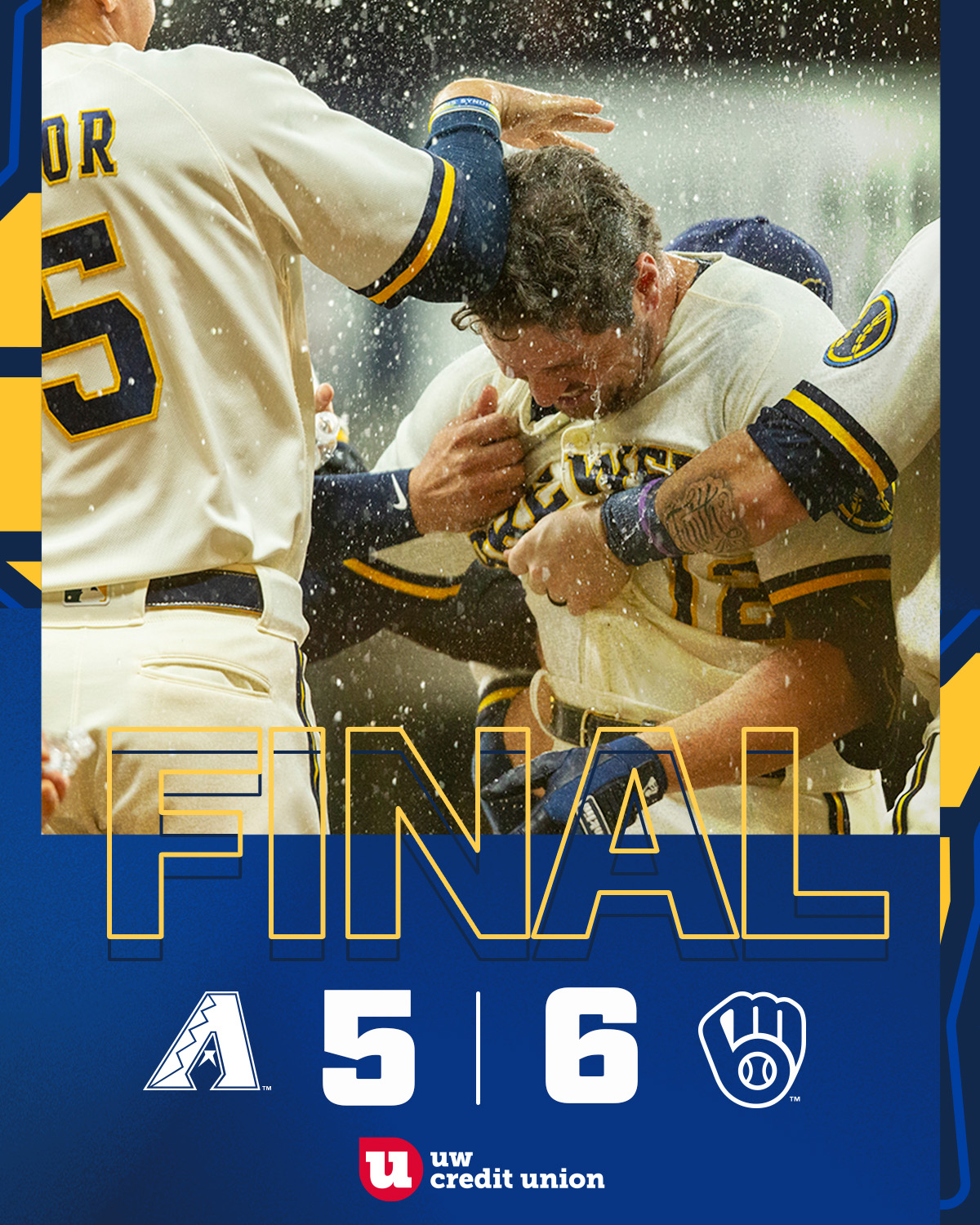 Milwaukee Brewers on Twitter "Fought for it UWCreditUnion 
