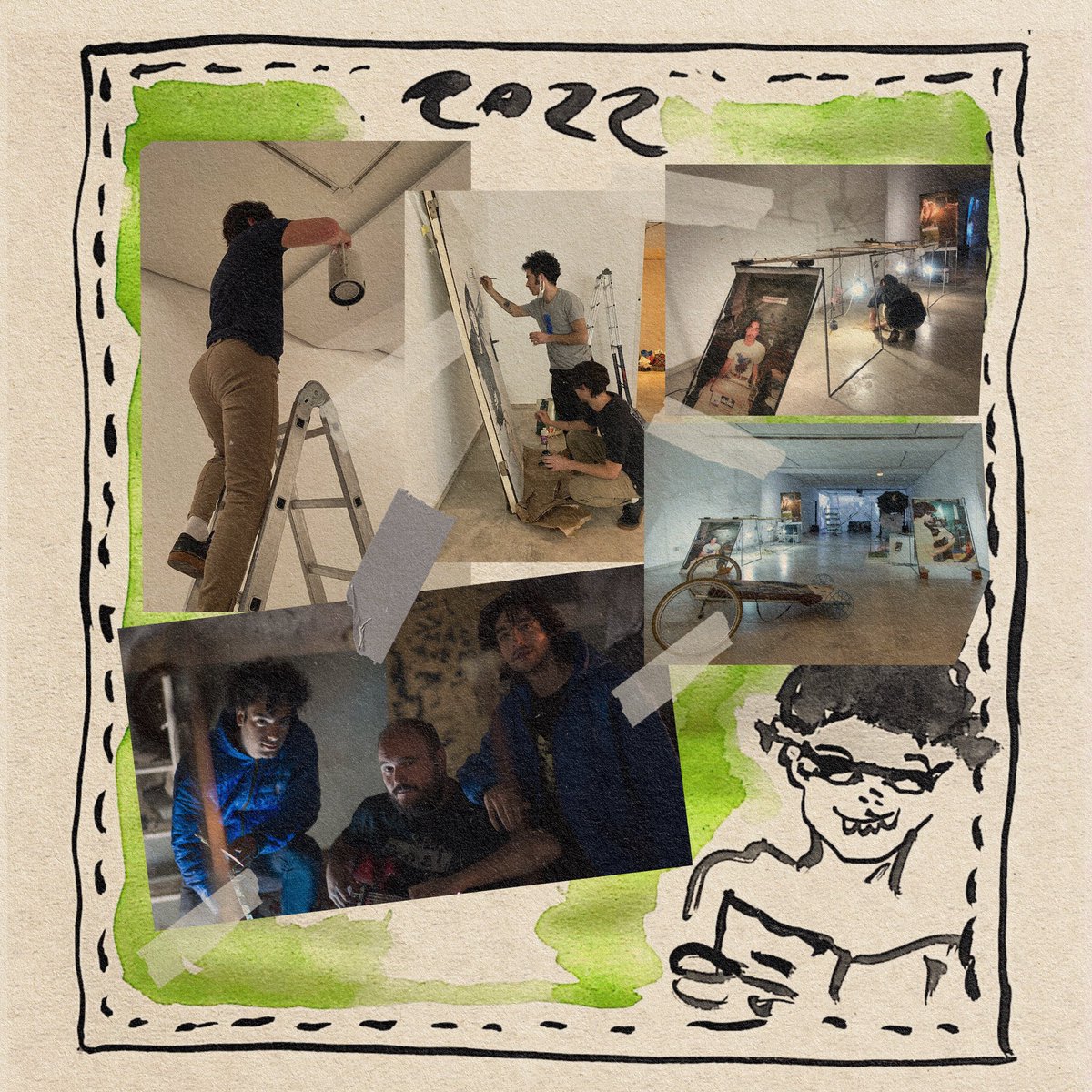 FabroTranchida's tweet photo. Hey que tal? Queríamos contarles que fuimos seleccionados en la edición 2022 del programa de estancias para artistas en el Solomon R. Guggenheim Museum en New York @lospicoletos 

#lospicoletos #fabrotranchida #dantelitvak #guggenheim
#guggenheimmuseum #basqueartistprogram https://t.co/rVLCtxtELK