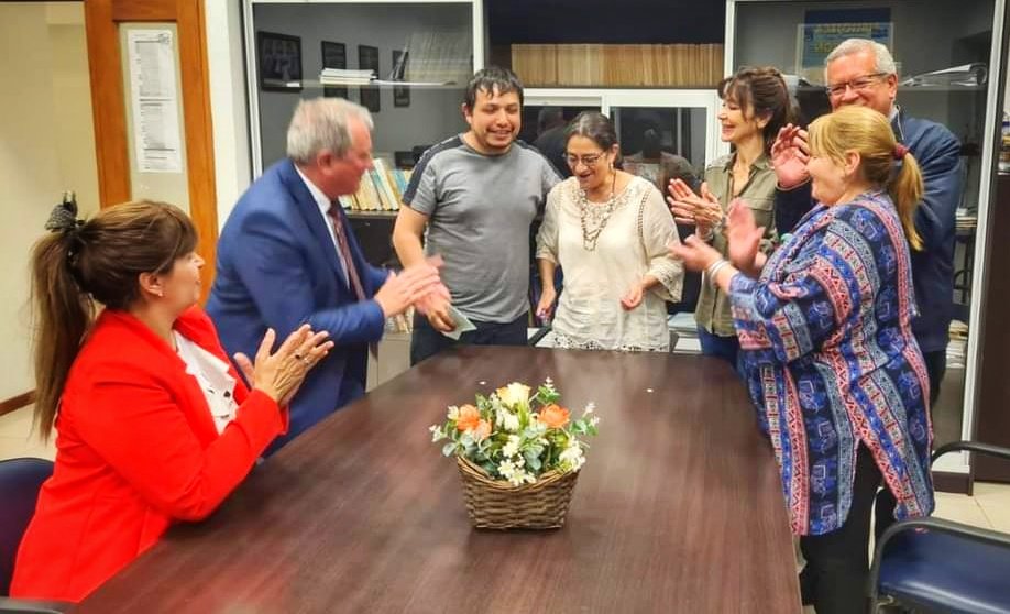 Junto a la presidenta del Partido Justicialista y senadora nacional, Dra. <a href="/LuciaCorpacci/">Lucía Corpacci</a>; el consejo Provincial del partido nos hizo entrega del tercer desembolso para la ultima etapa de construcción de la sede del PJ Tinogasta.