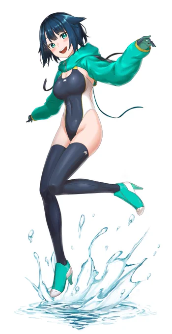 #水着とボレロパーカーの組み合わせ無限に好き  