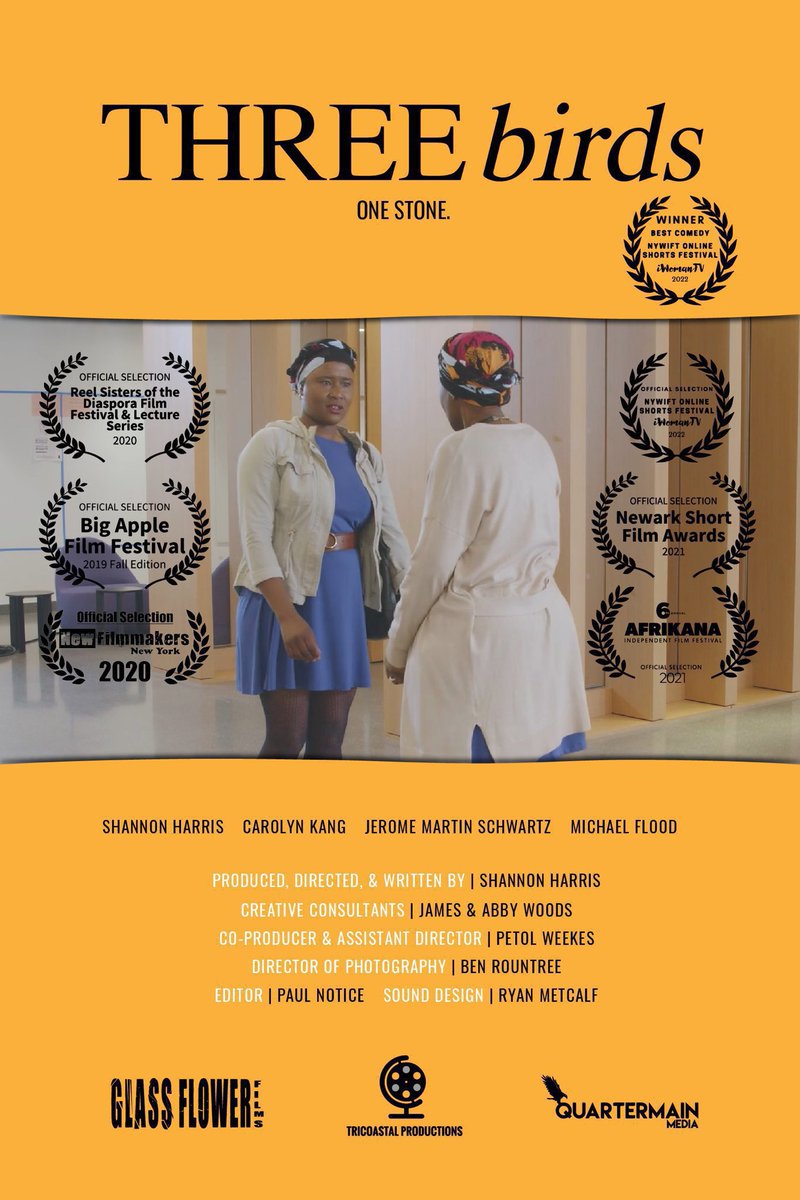 ReelWomensNetw1's tweet photo. Stella visits her college library with two tasks in mind. A third awaits.
Cast: #ShannonHarris #CarolynKang
Produced, Written and Directed by Shannon Harris.
#ThreeBirds, the award winning #ShortFilm, is #NowStreaming on #ReelWomensNetwork! Be sure to check it out! https://t.co/C9Y5vUr383