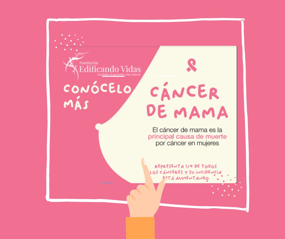 El cáncer de mama es la principal causa de muerte por cáncer EN MUJERES