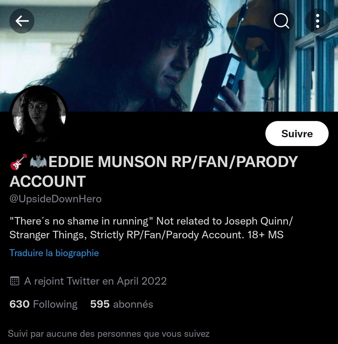 ㅤ

#𝚌𝚘𝚛𝚎𝚢.ᐟ  REMINDER THAT @/foreverel25  and  @/upsidedownhero ARE CREEPS AND ALL OVER THE ST VERSE.  getting kinda sick and tired of my moots interacting with them after all my effort .  gonna start soft blocking if I feel like it .

ㅤ