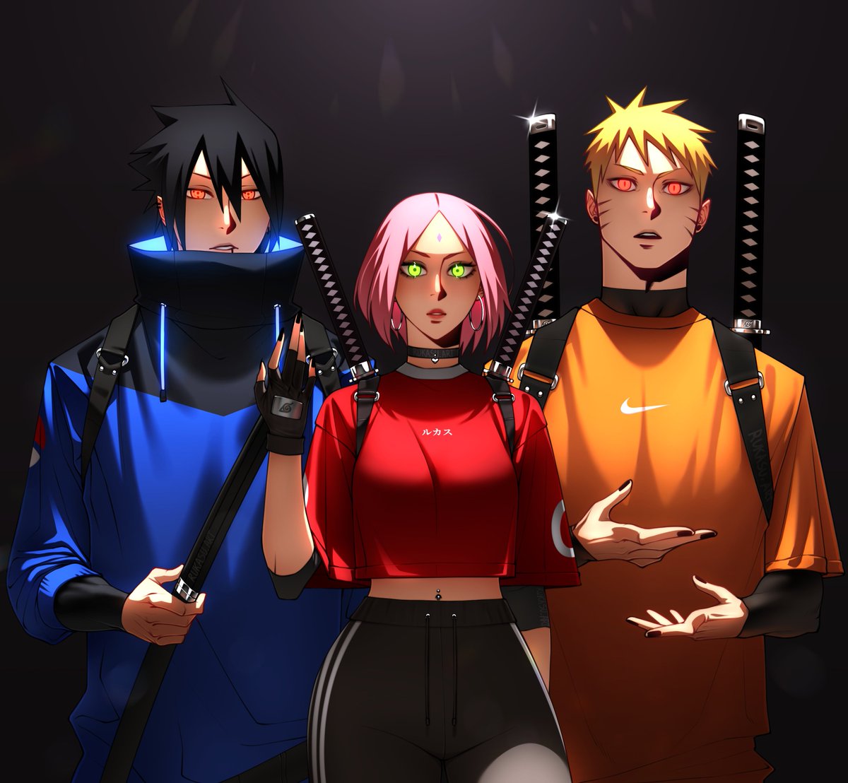 Rukasu - COMMISSION OPEN on Twitter: "#NARUTO20th"