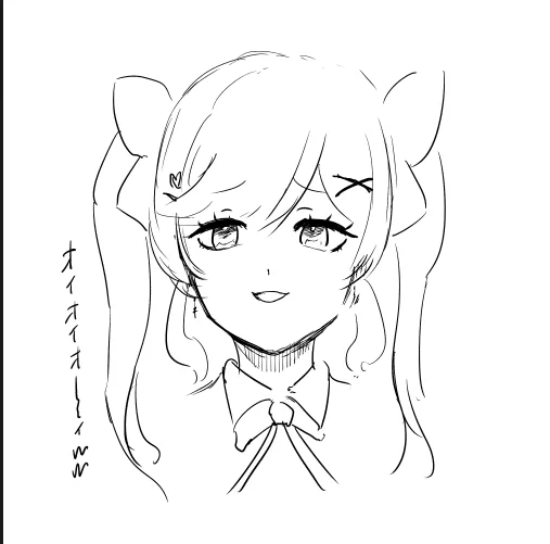 なんやかんや描きやすい無田虚 