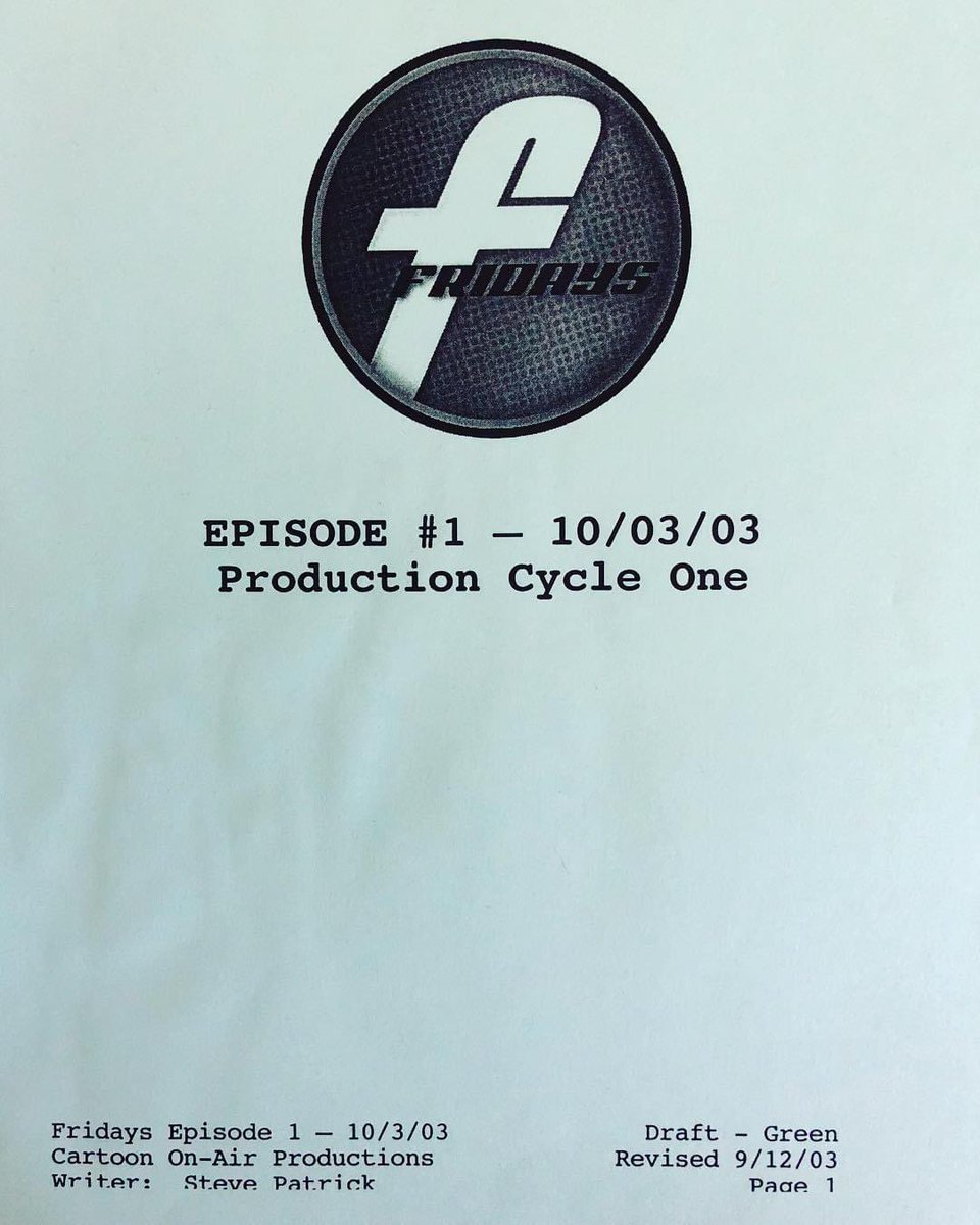 NzingaBlake's tweet photo. 19 years ago today @cartoonnetwork #Fridays premiered - my first job right out of college.   Time really does fly.  #gratitude #career #journey #cartoonnetworkfridays #CartoonNetwork30th https://t.co/AqbhjjbRwX