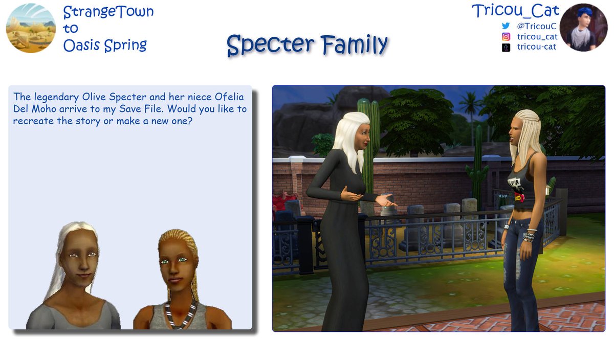 TricouC's tweet photo. The first family finished for my Safe File with only #BaseGame with house and family tree. The Specter family, during this week I will upload each family and the house.
#TS2toTS4 #TheSims2 #Sims2 #ShowUsYourSims #SimsCreatorsCommunity https://t.co/LiwxOguZUE