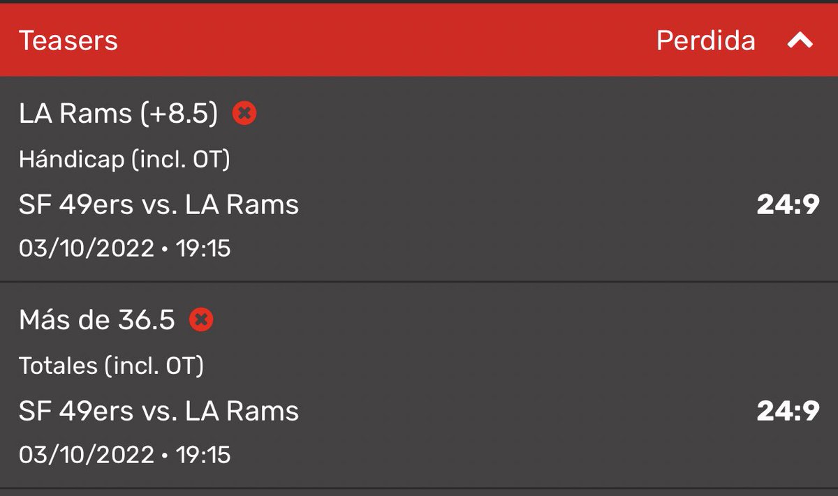 kingbet08's tweet photo. Mala noche mal análisis pero ni hablar a darle la vuelta a la hoja y a preparar lo del jueves que tenemos que reponer 

Picks NFL Octubre 
3 Ganados 
3 Perdidos 

#LetsGoKings👑 https://t.co/TAVSrHqmF8