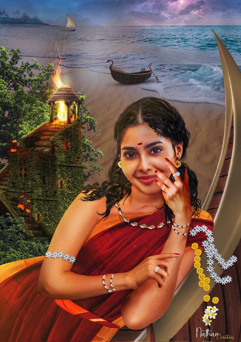 The #FANART <a href="/aishwaryaleksh7/">Aishwarya</a> as பூங்குழலி 💖 

<a href="/LycaProductions/">Lyca Productions</a> <a href="/arrahman/">A.R.Rahman</a> <a href="/MadrasTalkies_/">Madras Talkies</a> <a href="/PonniyinSelvan_/">Arun Mozhi Varman</a>