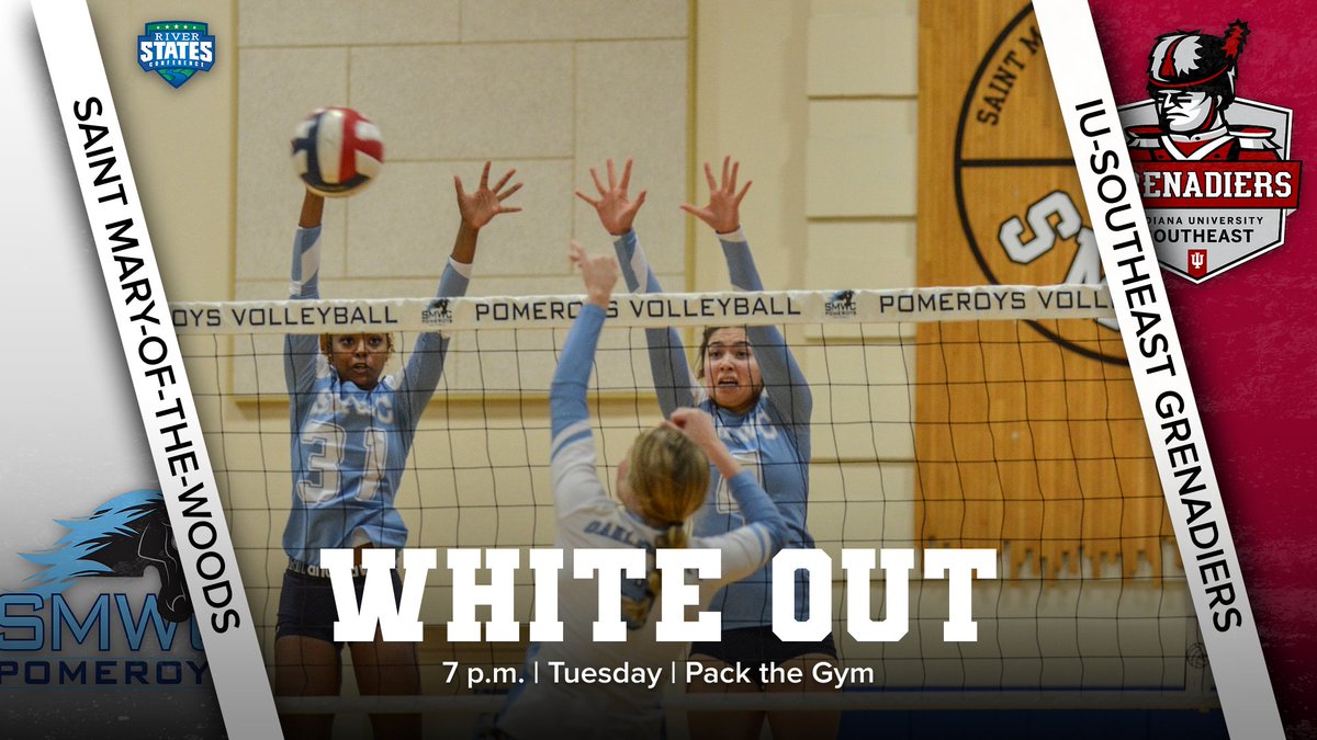 Big RSC home game for the Pomeroys on Tuesday night. Wear white and help SMWC get win No. 17 overall while going for a 3-2 start in the RSC!