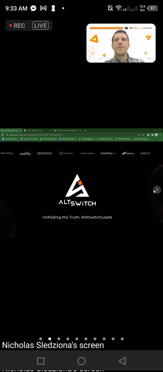 itslorna_T's tweet photo. This webinar is knowledgeable when it comes in crypto, thank you speakers🥰✨ #AltswitchImpact https://t.co/iOJ24yZevR