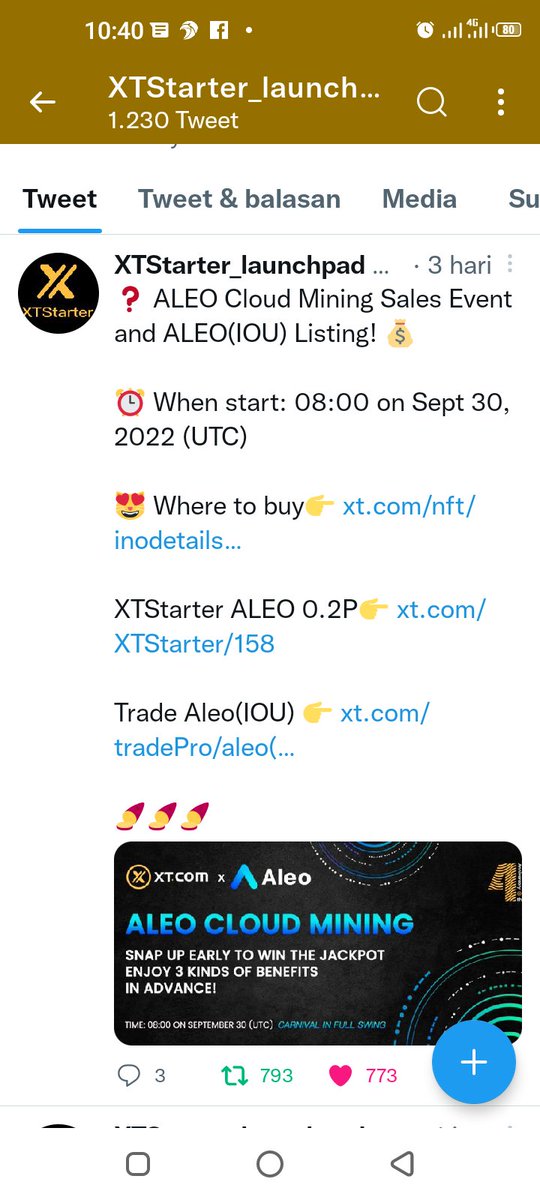 danieLhend12's tweet photo. @furrincrypto @xtstarter Done ✅ https://t.co/vrwgYAuIFA