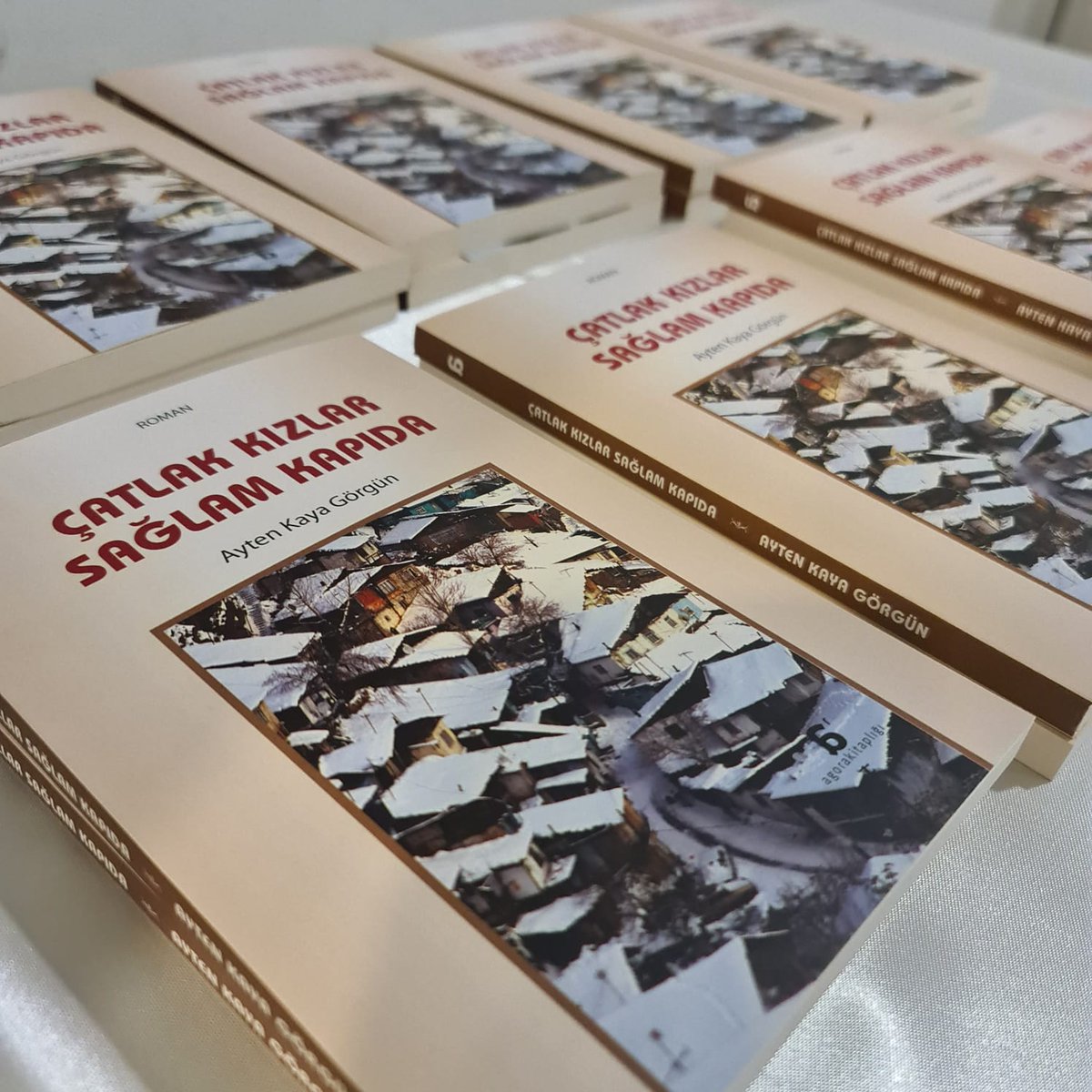 cankaya_haber's tweet photo. 6. Kadın Yazarlar Haftasının ilk gününde Yazar Ayten Kaya Görgün, "Çatlak Kızlar Sağlam Kapıda" adlı kitabını tanıttığı söyleşide okurlarıyla buluştu.
#cankayabelediyesi #cankayahaber https://t.co/TjT0x2eGBo