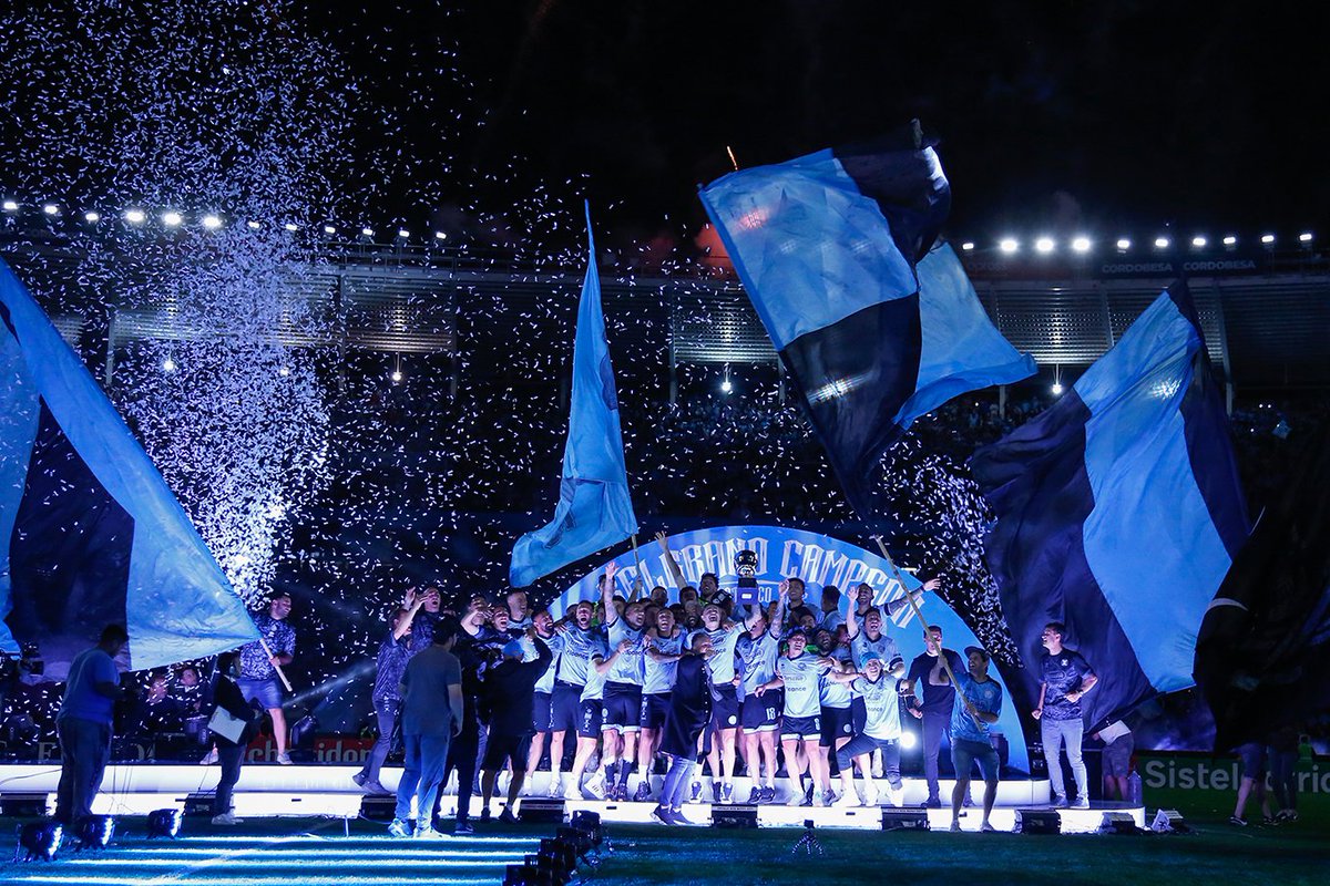 Belgrano's tweet photo. 💪¡¡DALE, CAMPEÓN!!🏆🏴‍☠️

Noche soñada y fiesta inolvidable para #Belgrano en un Kempes repleto con más de 60 mil piratas.

#BelgranoCampeónHistórico https://t.co/QtR3FRswji