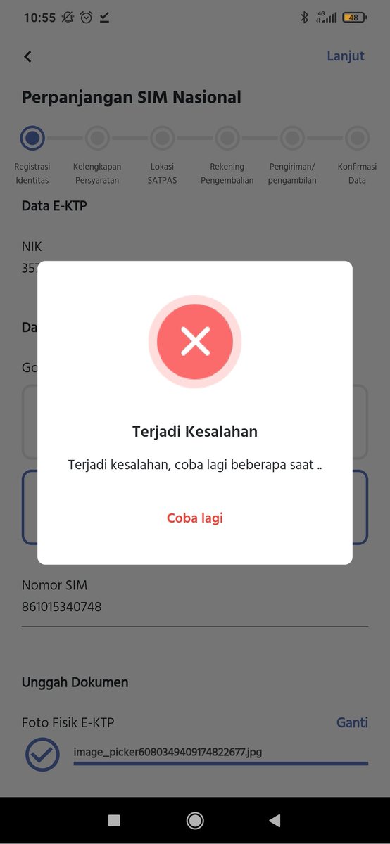Min <a href="/korlantasid/">Digital Korlantas</a> , ini kenapa ya dari tadi pagi aplikasinya ga bisa terus.