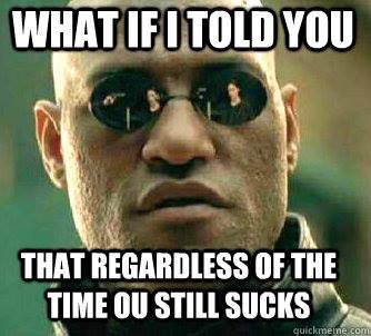 MCastroCalzada's tweet photo. You know time it is? It doesnโt matter. #OUstillsucks. ๐ค๐งก๐ #HookEm Horns!๐ค๐งก๐ @McConaughey @TexasExes and @HouTexasExes #TexasOUWeekend #HornsUp https://t.co/L0mmf7fR8T