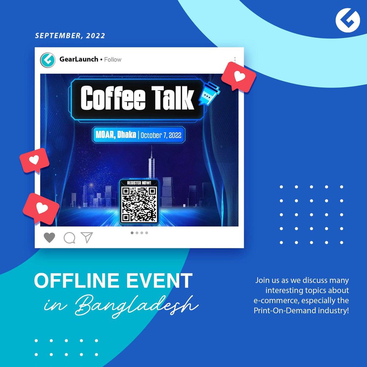 GearLaunch's tweet photo. 🤗🤗🤗 [G-NEWS] WEEK 5 | SEPTEMBER 2022
Every 2 weeks, the GearLaunch will bring you a lot of updates! Don't miss it, you'll regret it~~~

#GearLaunch #printondemand #ecommerce https://t.co/H2sgYWBdqi