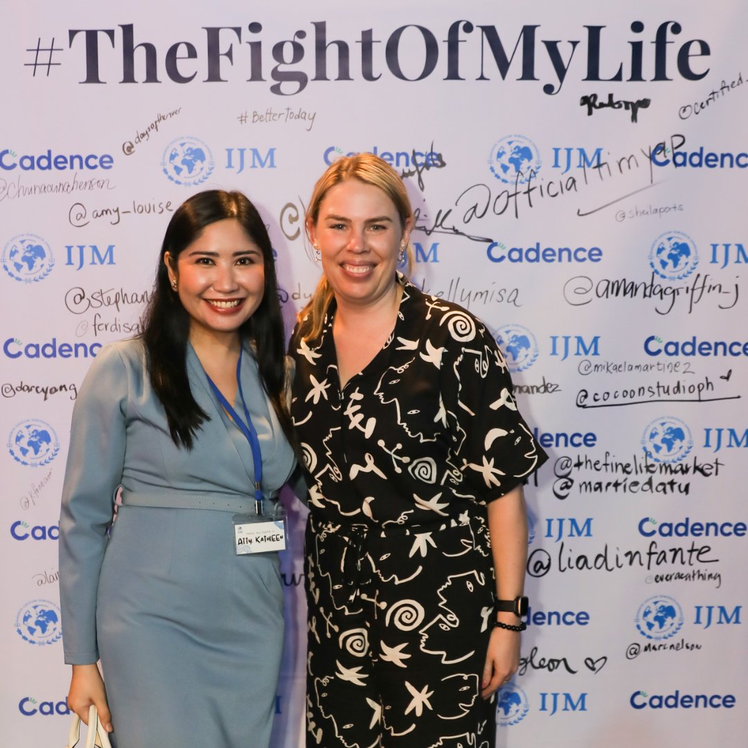 ijmaus's tweet image. #FindingRuby is a new immersive #podcast about #OSEC. Photos from the launch event in #Manila, hosted by @amandagriffin_j, attended by podcast host-producer Rich Thompson and IJM Australia Chief Advocacy Officer @amy_lou_smith. Listen now: fightofmy.life