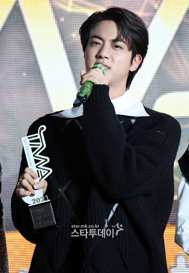 you are the best 

CONGRATULATIONS JIN
TMA INDIVIDUAL WINNER JIN
#TMAChoiceAwardJin
#Yours_Jin  #SuperTuna_Jin