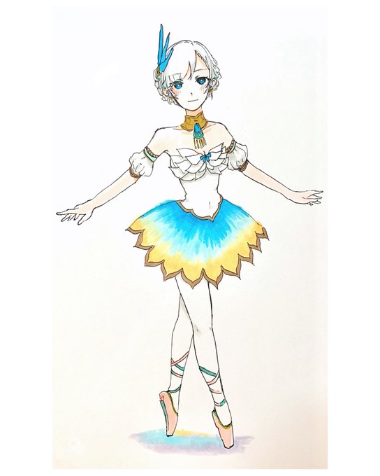 「ballerina」 illustration images(Latest｜RT&Fav:50)