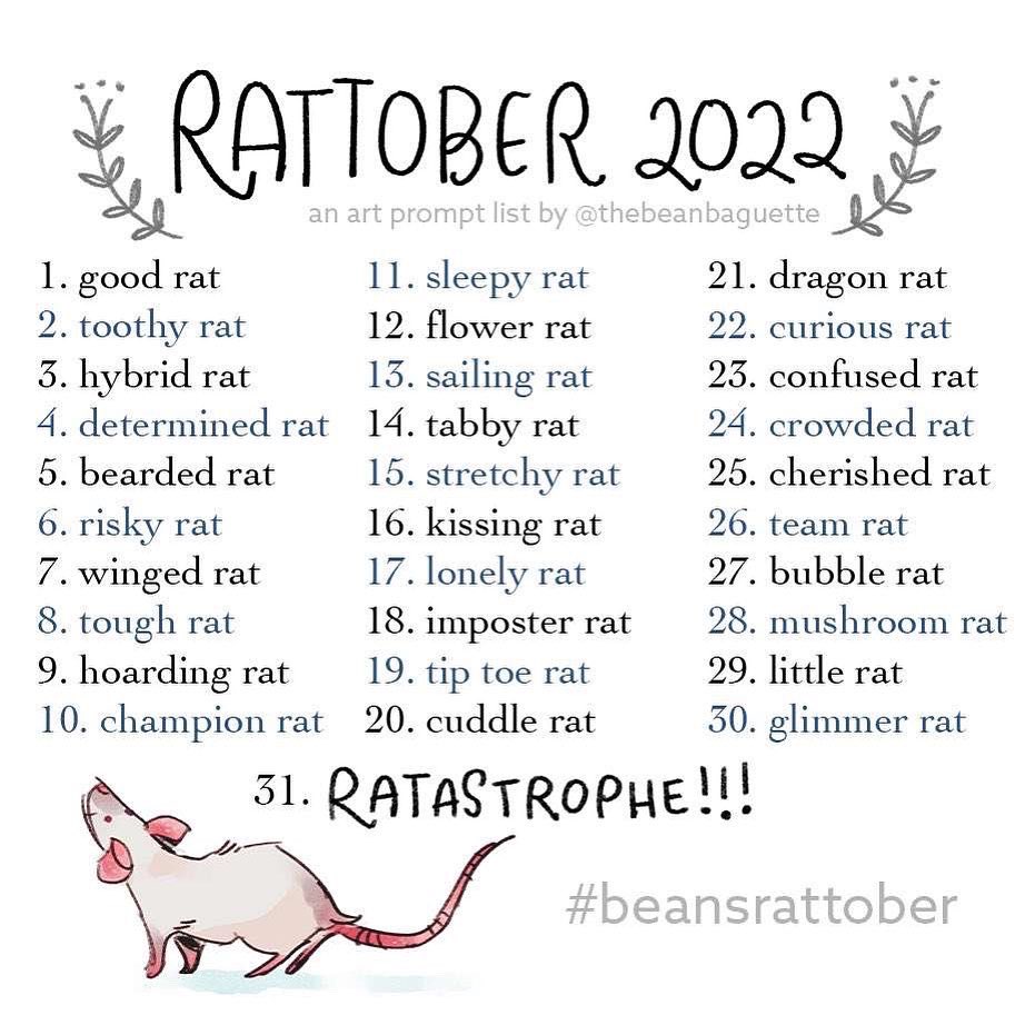 DragonBabe4's tweet photo. Rattober thread 🐀 https://t.co/Eg0GH5bKiu