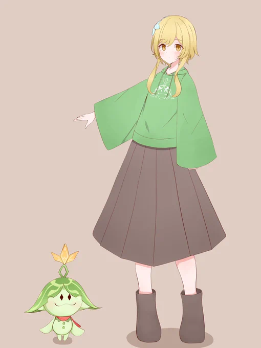 #原神 蛍ちゃんとアランマ 