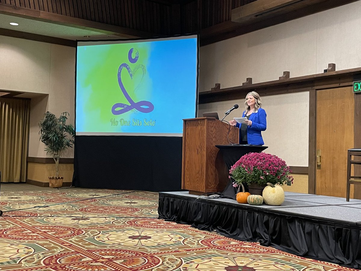 ThumbsUpHigh5K's tweet photo. It was a true honor to speak at the @MNAssocSchAdm conference today! A big shout out to@JoeSchmitKSTP for taking me under his wing! Grateful to have opportunities like this to share the @ThumbsUpHigh5K story and creating more awareness around the important topic of mental health! https://t.co/fRX2ByQv3G