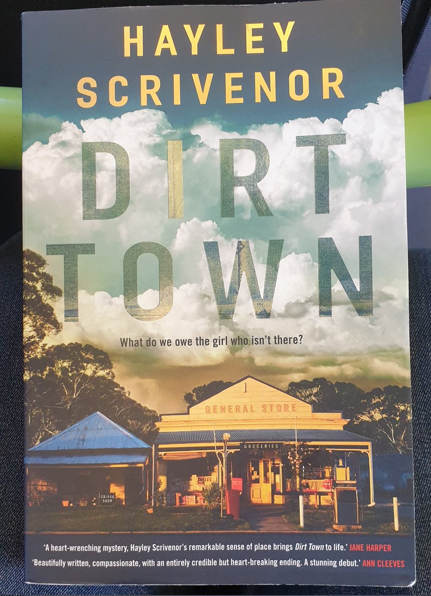DaveClarkWriter's tweet photo. Been enjoying reading new authors during a holiday break. This one has been the pick of the bunch so far - #DirtTown by Hayley Scrivenor - it's excellent.
Tight and beautifully descriptive writing, solid mystery, complex chatacters.
#AusLit #BookRecommendations
@MacmillanAus https://t.co/DlgBJWglhh