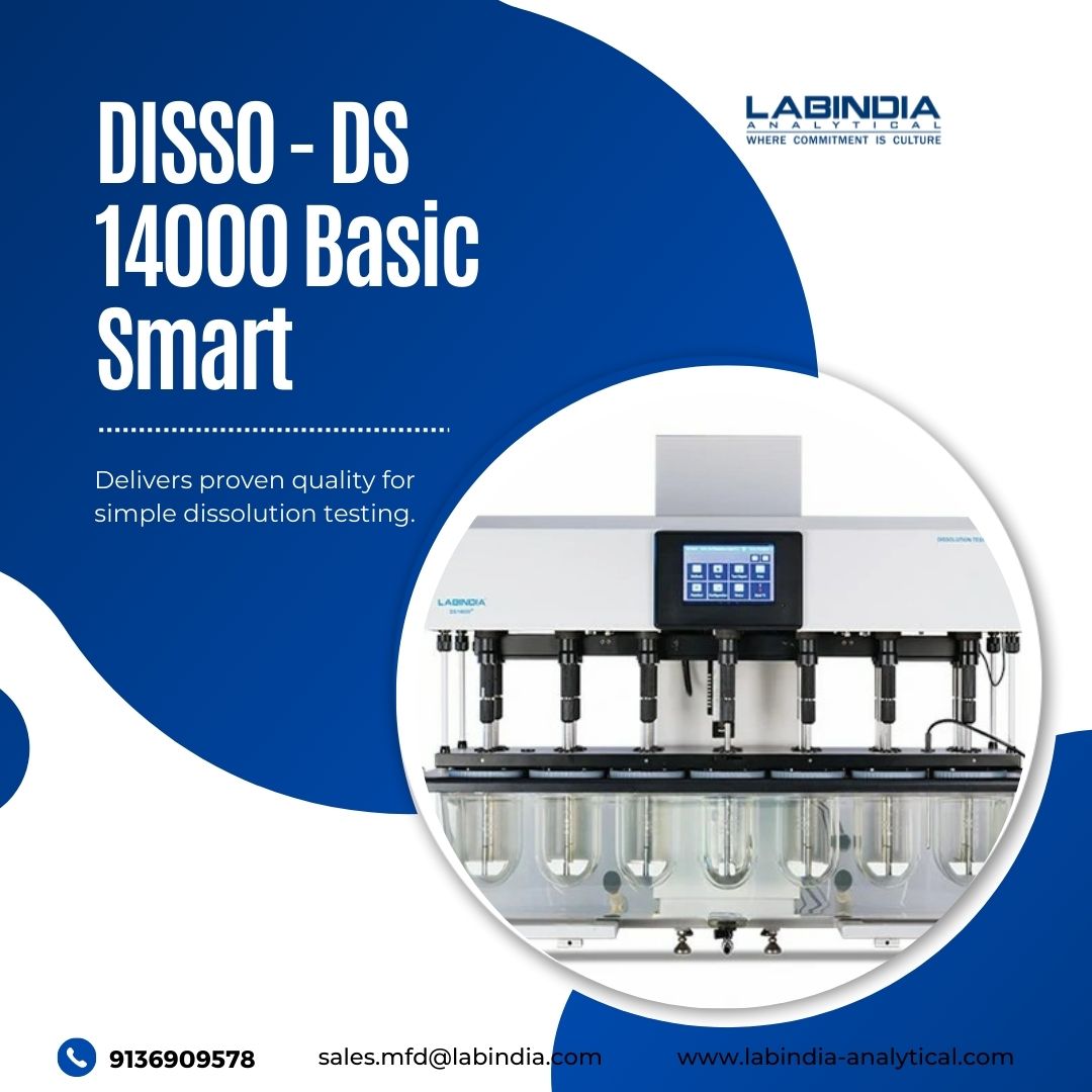 Laipl's tweet photo. Dissolution Tester DS 14000 (Basic) SMART.
To Know More - https://t.co/ilzAMqVhnG
Website - https://t.co/RNaJQouOI9
Call On - 9136909578
#labindia #dissolutiontester #dissolutiontesting #tester #analyticalproduct #LabindiaAnalytical #MadeInIndia #MakeInIndia #Lab #laboratory https://t.co/ygxnbIMtDA