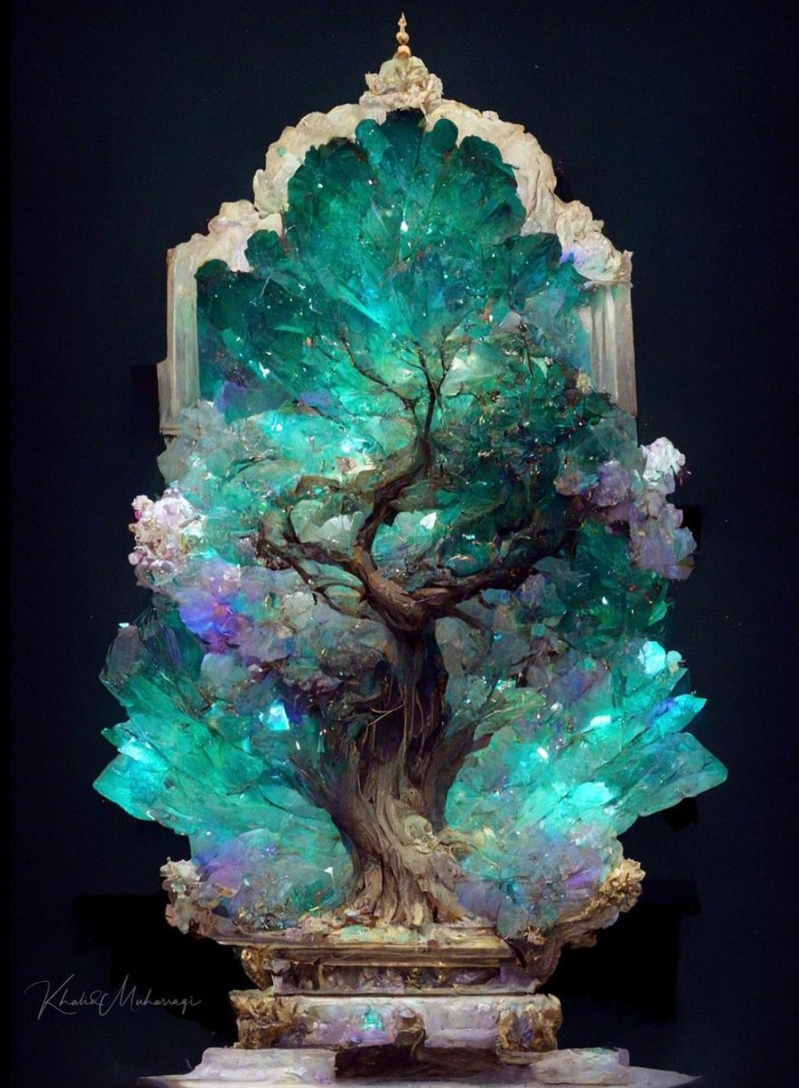km_nft's tweet photo. Royal Tree
Just for fun a tree made of precious stone.. overall shape designed in a Royal frame.. enjoy dear friends #3Danimation #NFTs #royaltrees https://t.co/dwgaAmCjUR