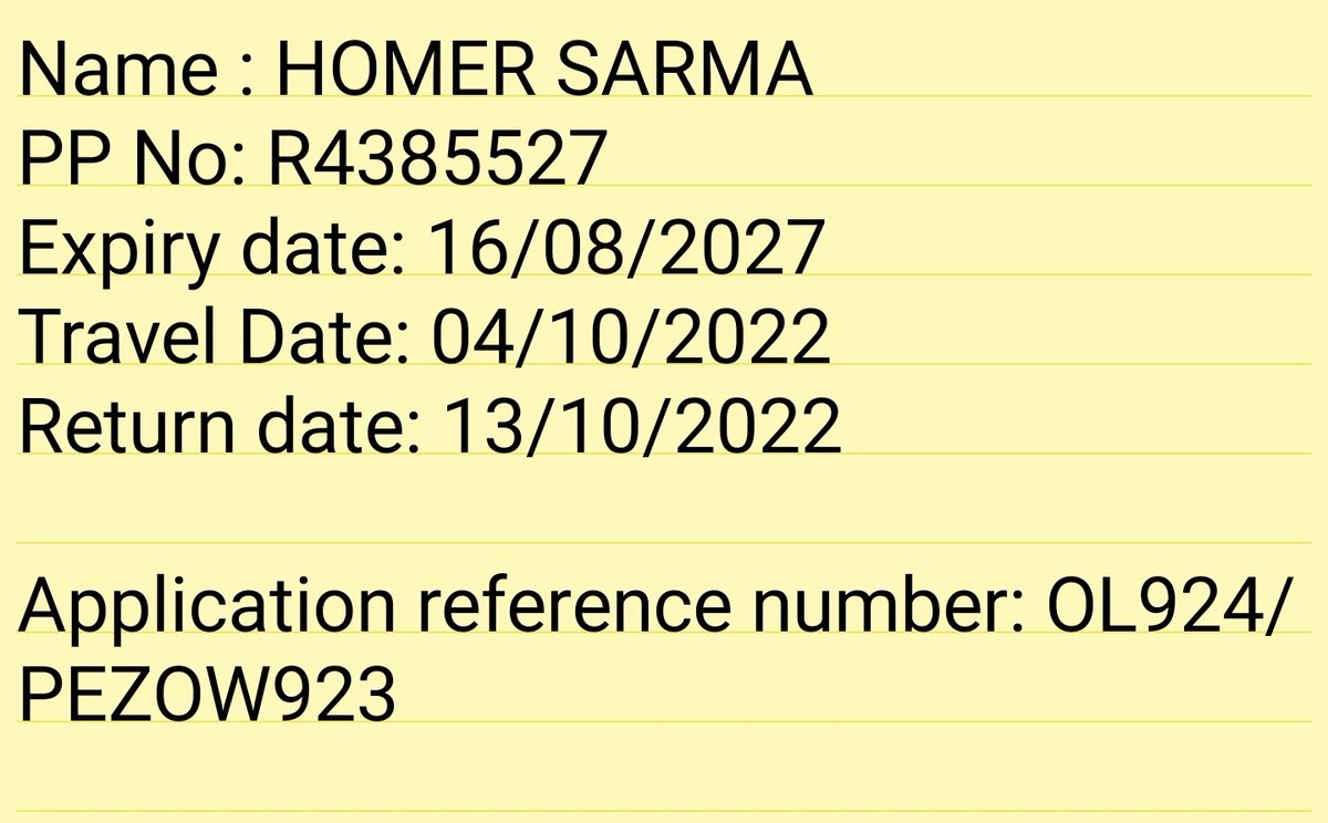 SarmaHomer's tweet photo. Today i have flight to Malysia. Till now i have not received my Visa. Please help us to get the visa as soon as possible.

@MEAIndia @CPVIndia @MYHCNewDelhi https://t.co/PKMDiV2Rsf