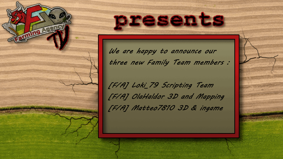 FarmingAgency's tweet photo. #FarmingAgency
#FarmingSimulator22
#BandOfBrothers
#MaizePlus
#terralife
#growingTogether
#HappyFamily https://t.co/rklEZX6uve