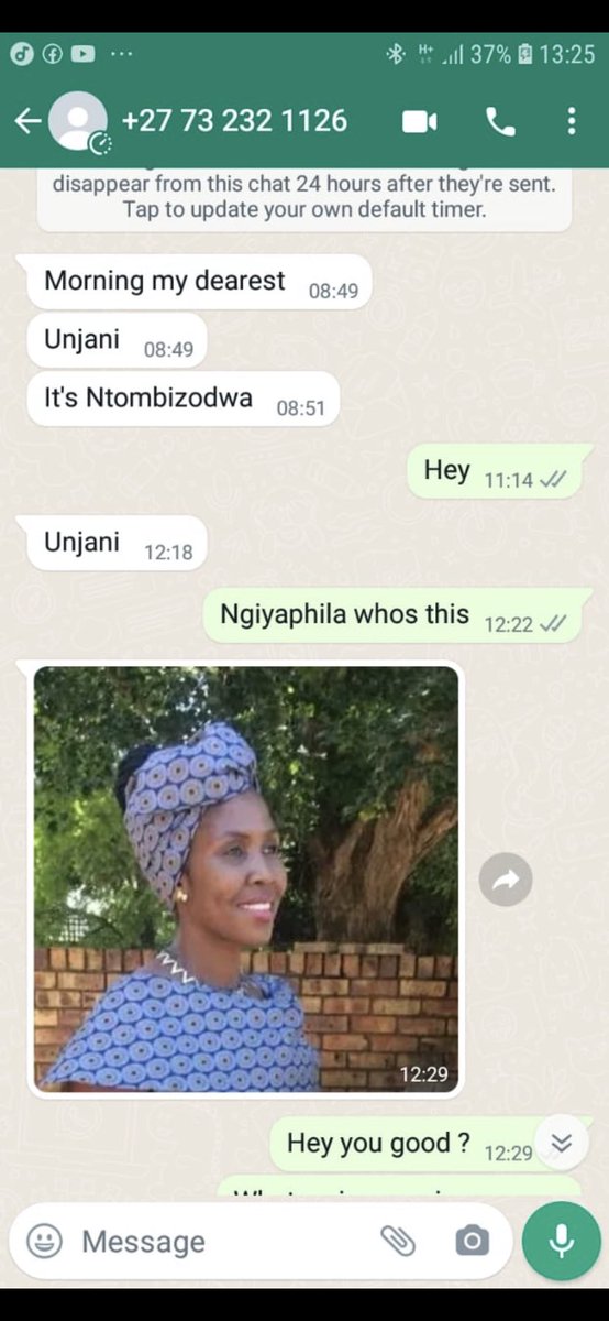FormerDomesticW's tweet photo. SCAM ALERT❗️

Good morning everyone. Please beware of this criminal that is using my name and photo to borrow money from others. It’s a scam. The matter has been attended to, and legal action will be taken against this criminal.  Be safe🙏🏻 https://t.co/GftswB1nlG