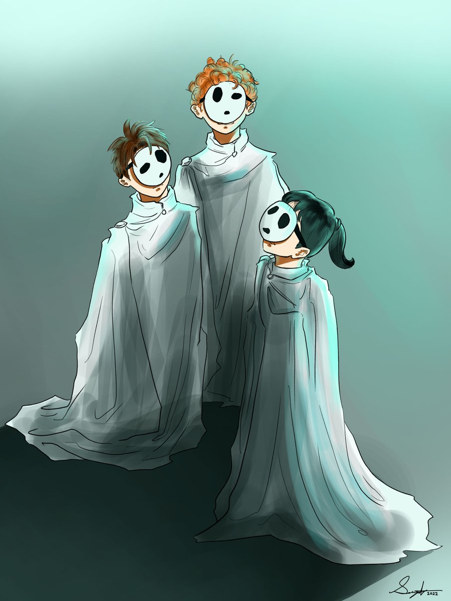 DSeoyun's tweet photo. Character concept of KODAMA SPIRITES (Studio Ghibli ver.)

#character #characterdesign #conceptart #digitalart #concept #kodamaspirit #studioghibli #princessmononoke https://t.co/MdMOg7tL5T