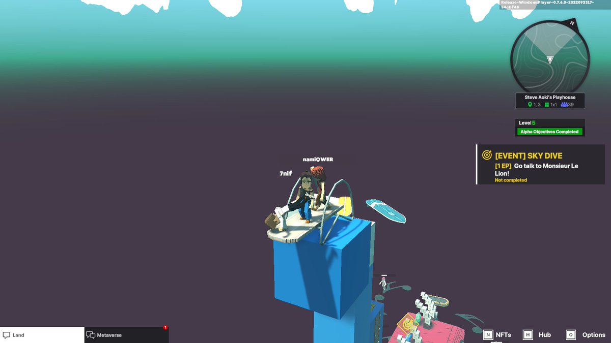 bokota387's tweet photo. @TheSandboxGame @steveaoki I just participated in the #SandboxAlphaS3Giveaway for a chance to win 500 SAND! Found the high diving board in @steveaoki's Playhouse, check out my screenshot below!
👇 https://t.co/ocjxx2K1s4