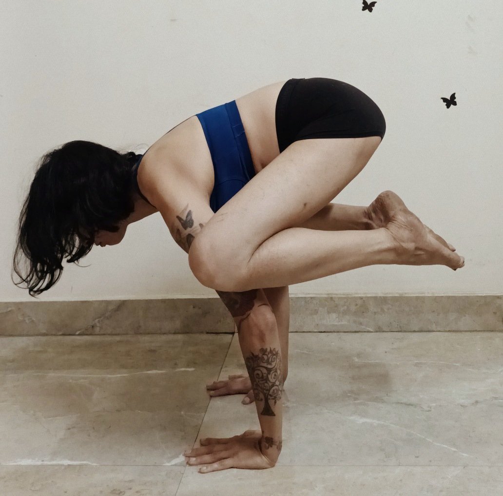 Shalini_Mohan's tweet photo. Two things have always shaped me into who I am - Music and Dogs. Now Yoga has finally completed the circle.
#kakasana #crowpose #yoga #absoluteyoga #fitnessgoals https://t.co/d8dQsRWBws