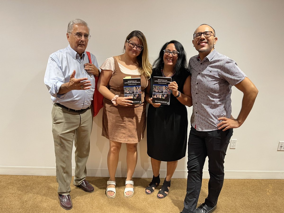 Amara Aguilar (@amara_media) on Twitter photo Honored to talk about our new book “Covering Latino/a/x Communities: A Guide for Journalists” alongside <a href="/tcpuente/">Teresa Puente</a> <a href="/jproducer/">Jesús Ayala 🤓🏆📺🎥🎤</a> <a href="/lauracastaneda/">Dr. Laura Castaneda, Ed.D.</a> tonight. Thanks to Félix Gutiérrez for powerful opening remarks & <a href="/OscarGarza893/">Oscar Garza</a> for moderating. #ascj #morelatinosinnews <a href="/USCAnnenberg/">USC Annenberg</a> Honored to talk about our new book “Covering Latino/a/x Communities: A Guide for Journalists” alongside <a href="/tcpuente/">Teresa Puente</a> <a href="/jproducer/">Jesús Ayala 🤓🏆📺🎥🎤</a> <a href="/lauracastaneda/">Dr. Laura Castaneda, Ed.D.</a> tonight. Thanks to Félix Gutiérrez for powerful opening remarks & <a href="/OscarGarza893/">Oscar Garza</a> for moderating. #ascj #morelatinosinnews <a href="/USCAnnenberg/">USC Annenberg</a>