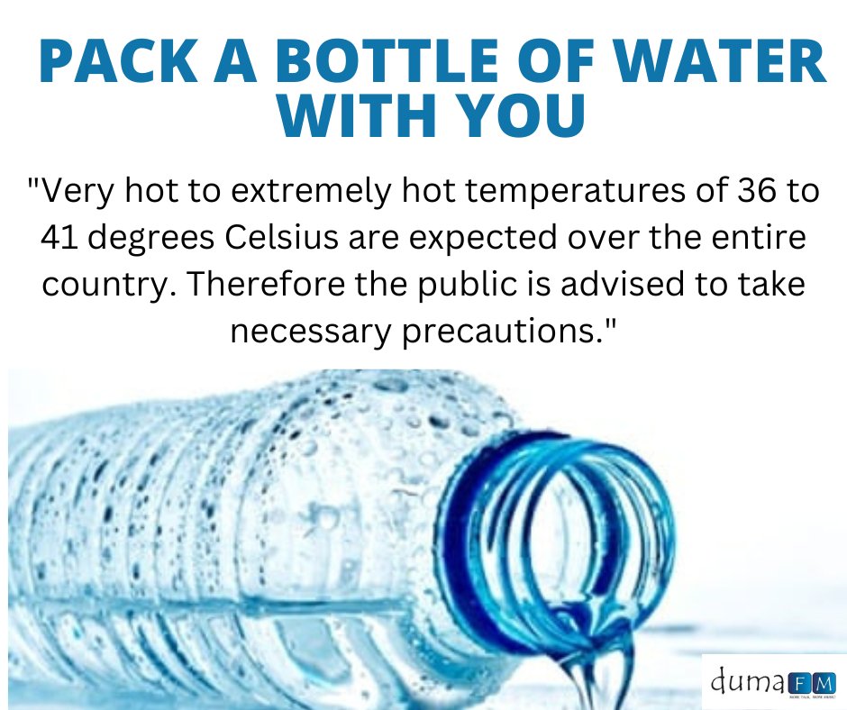 Keep cool and hydrated