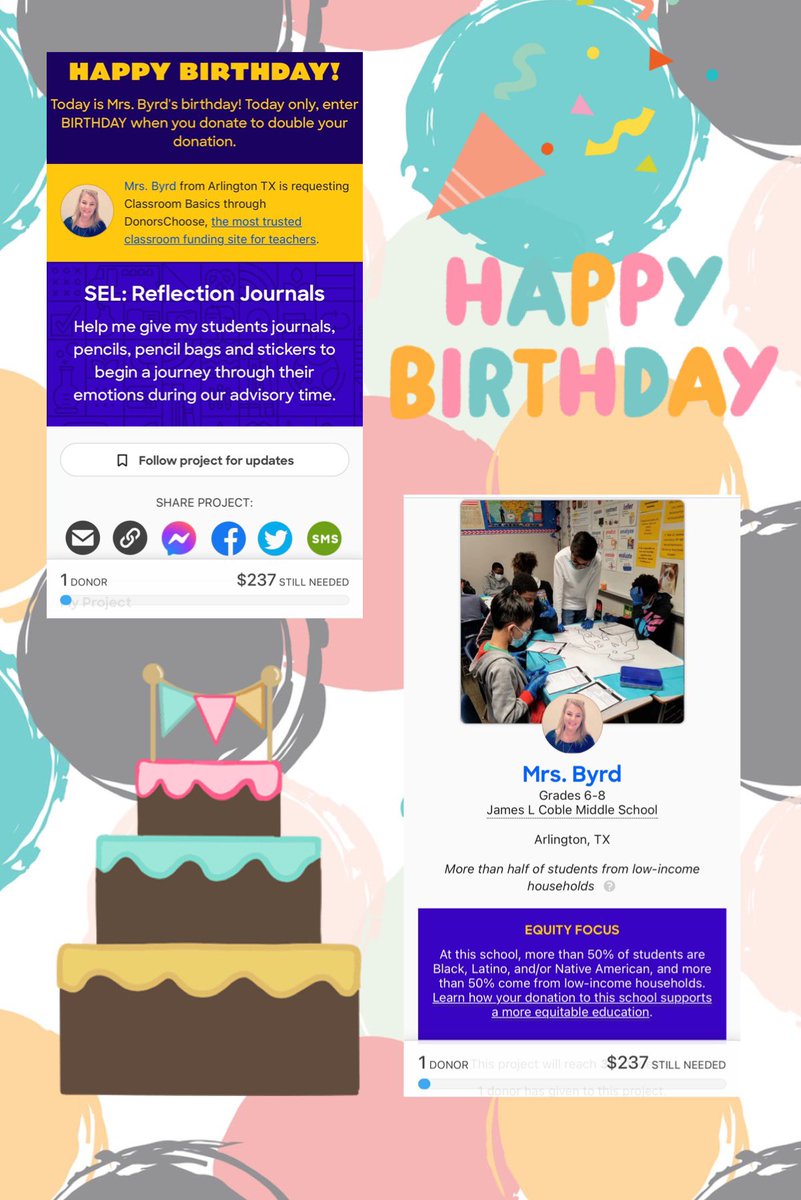 Kindness Rocks DonorsChoose Giving Page tweet media