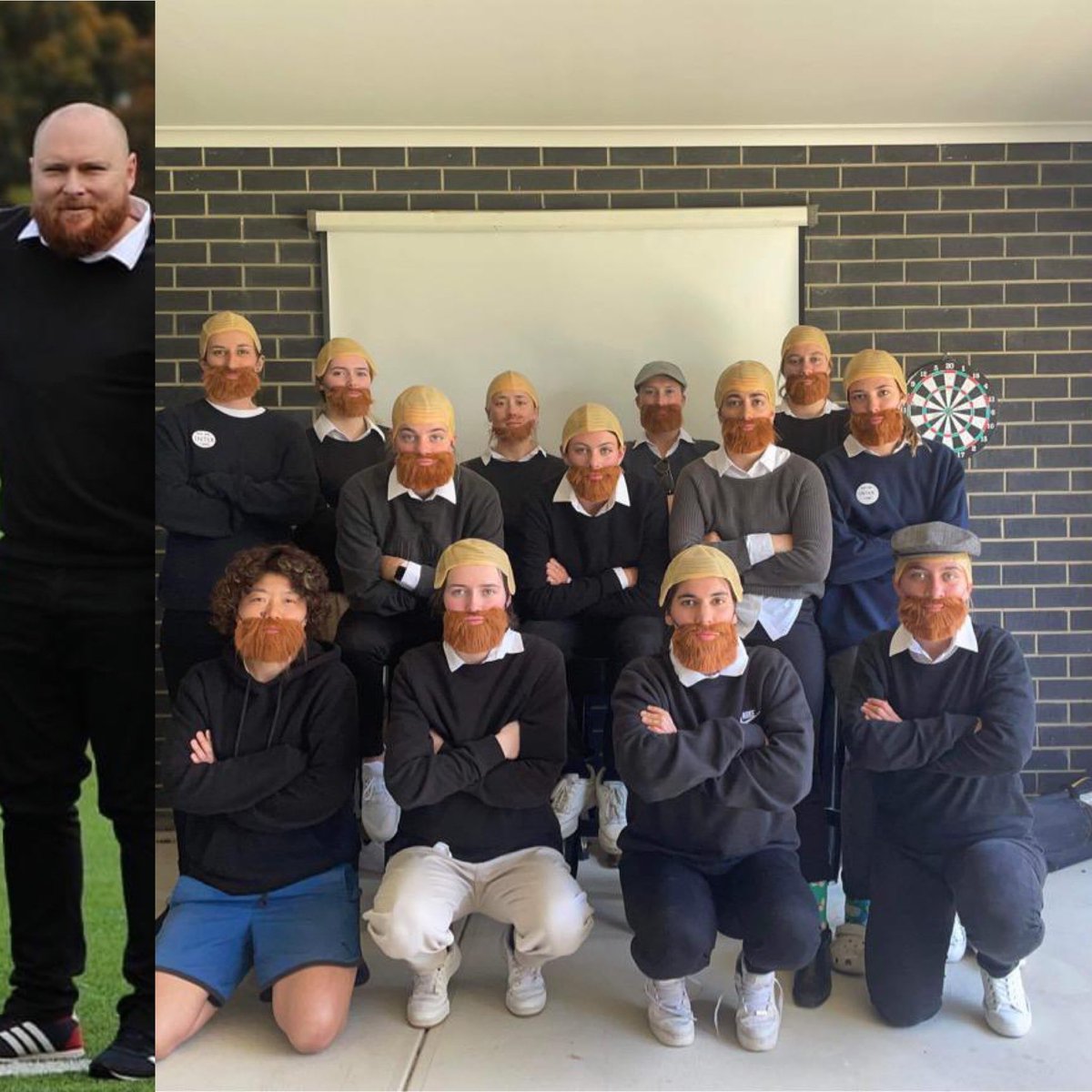 Didn’t know whether to laugh or cry .  So I did a bit of both. The 2022 <a href="/SalisburyInter/">Salisbury Inter SC</a> intake on their end of season trip/shenanigans . Taking the piss one last time out for coach . Good on em’ . Great group 💙🖤