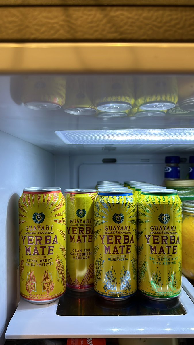 NickRideout's tweet photo. I have channeled my inner @ijustine, finally able to find Yerba in my Canadian city! @Guayaki https://t.co/xVm3cpyrjy