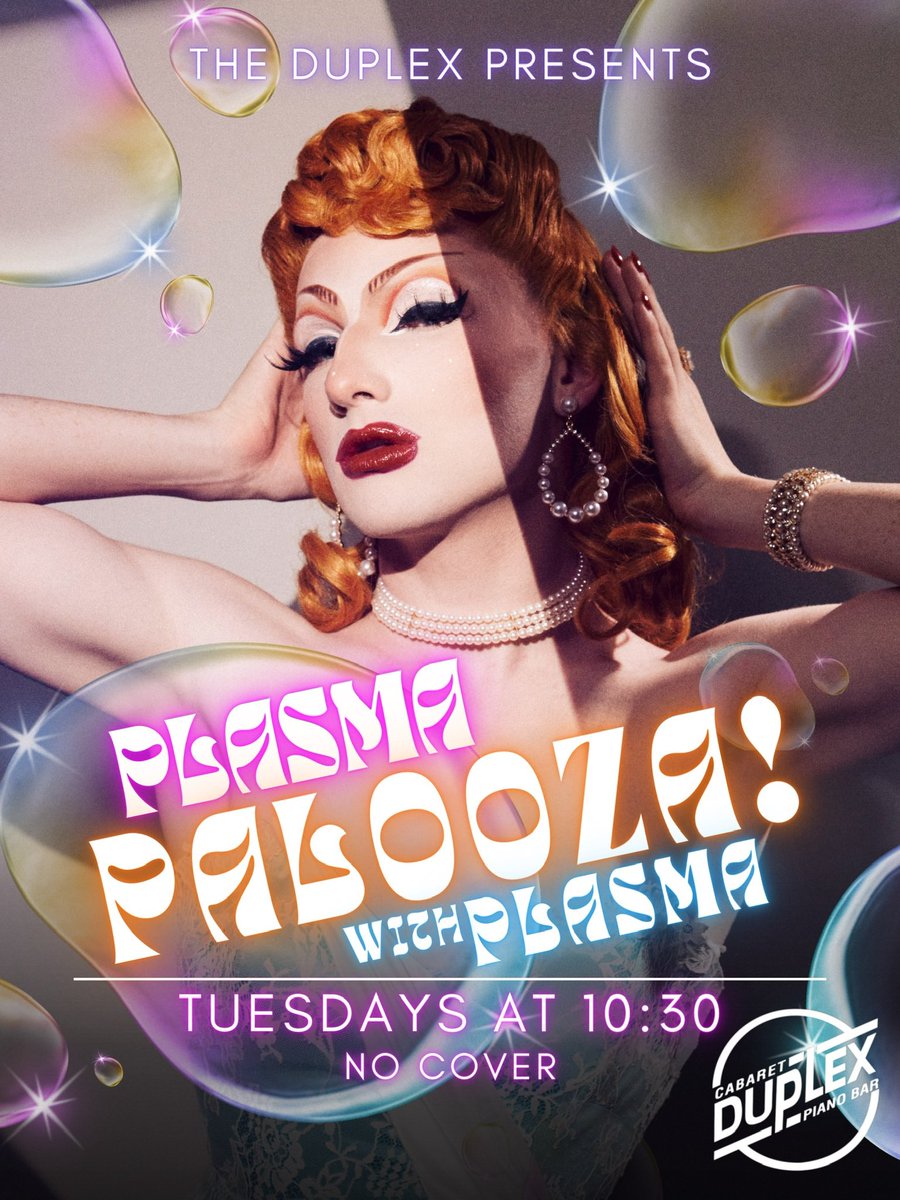 Plasma_NYC's tweet photo. SHE WENT OUT AND GOT HERSELF A WEEKLY SHOW 😛🎉🪩 See y’all at @duplex_nyc every Tuesday starting Oct 11th!! #plasma #nyc #westvillage #theduplex #PlasmaPalooza #drag #dragqueen https://t.co/E0ewKi3pVu