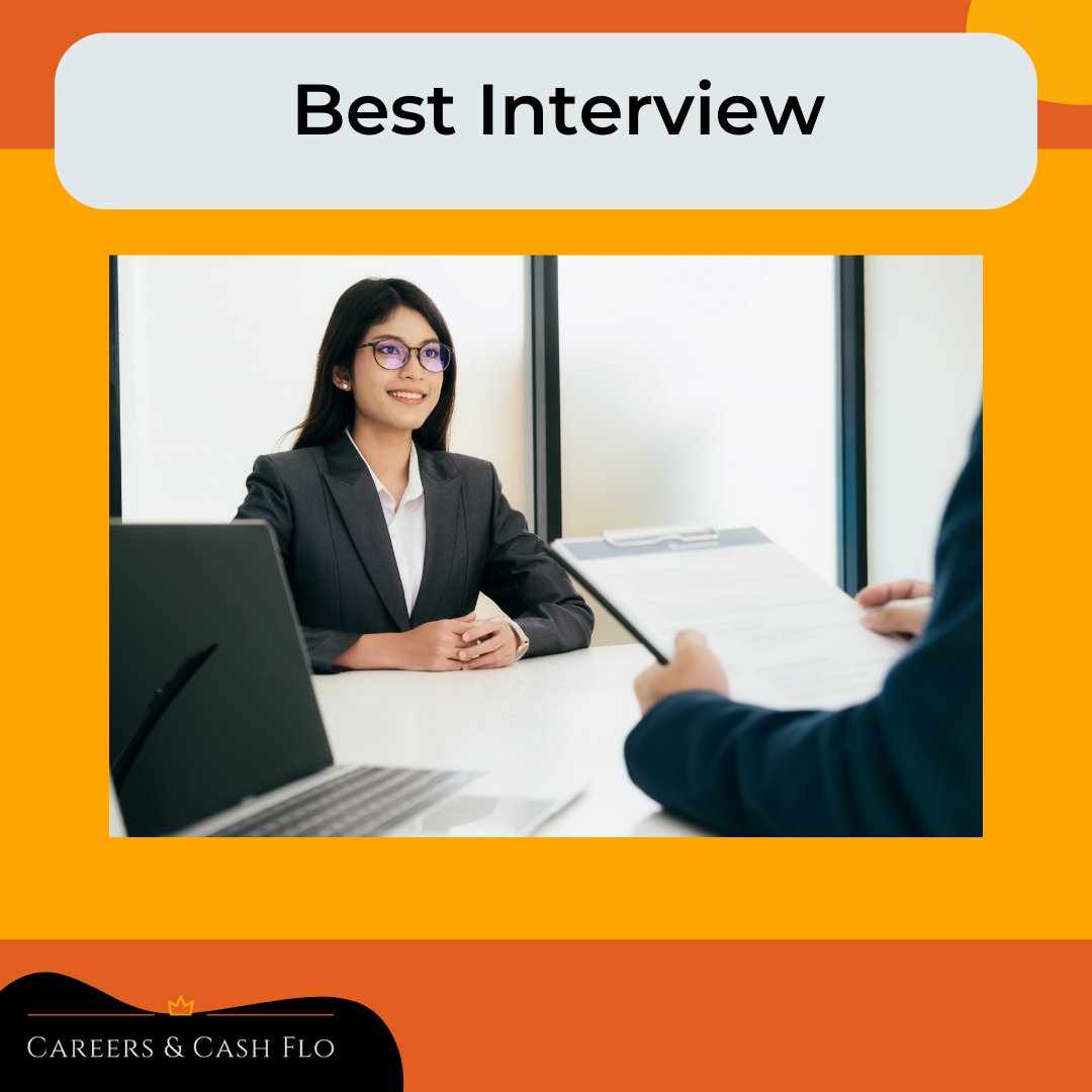 Which type of interview is best?
In predicting job performance, structured job interviews perform better than semi-structured or structured interviews. 
#careersandcashflo #jobsearch #performance
