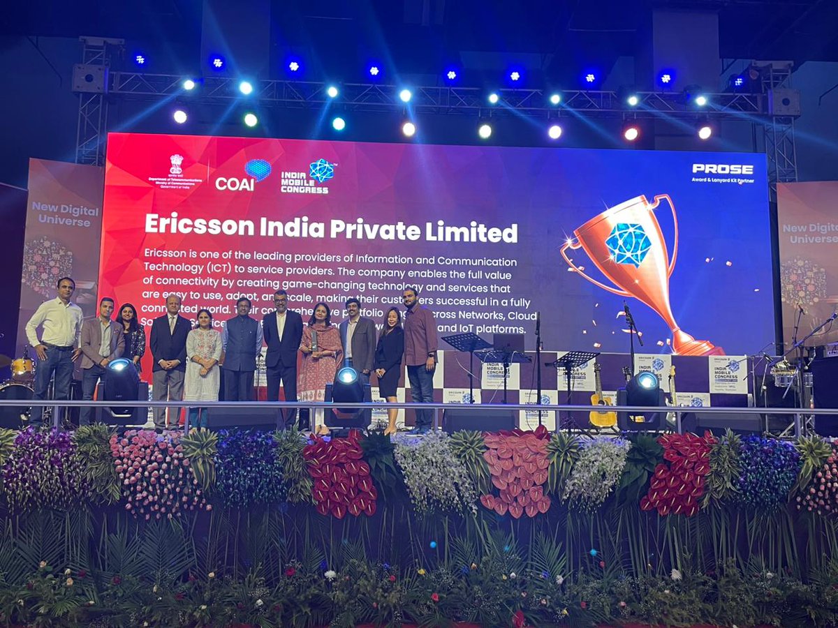 Prose_Tech's tweet photo. Congratulations to all the winners at #IMC2022. Let’s collectively make the future better @exploreimc

#prosetechnogies #indiamobilecongress #5GProducts #prosetechnologiesatIMC #5GLaunch https://t.co/AbfdrdU3vH