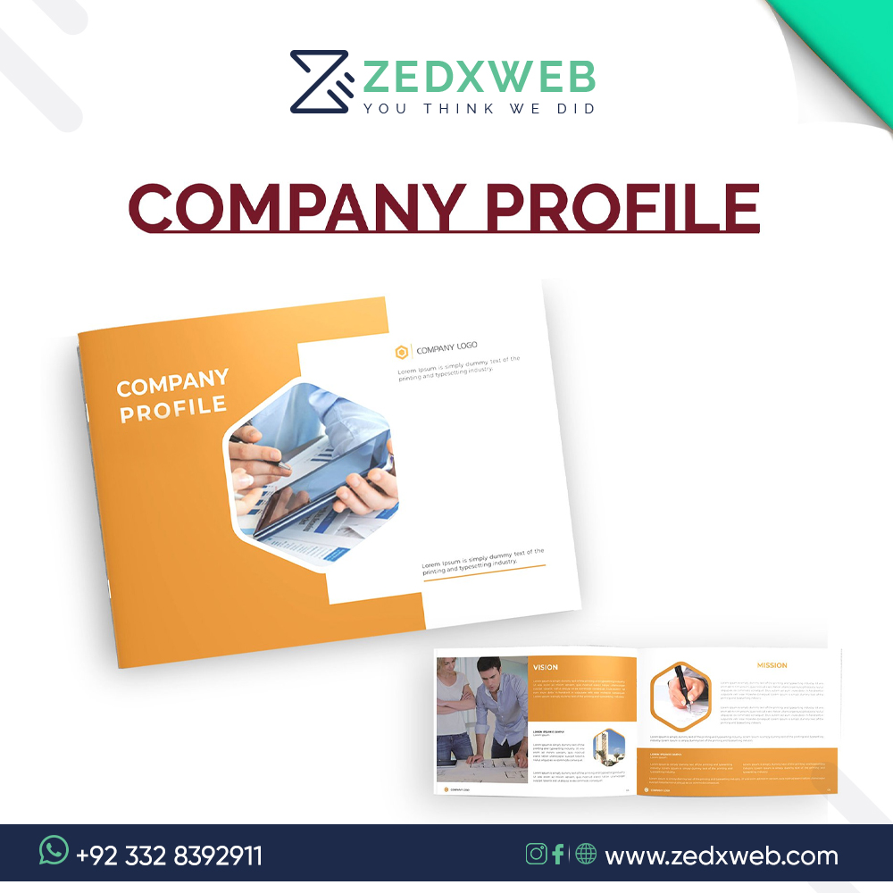 zedxweb's tweet photo. In Today's Digital Era, a Company Profile is always needed to enhance the Growth of any business.
#GraphicDesign #Portfolio #CompanyProfile #webdevelopment #Logo #LogoDesign #Digital #digitalmedia @zedxweb #zedxweb https://t.co/pfxBy6Dqll