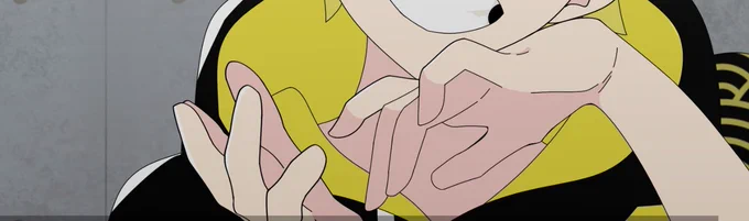 4.手前にあるものほど線の太さを太くするとなんか遠近感が出て上手く見える。若干違うだけでもこう、輪郭の線と手の線の太さが違うと、手がちゃんと前にある感じがするくないですか?気のせいかも(弱気) 