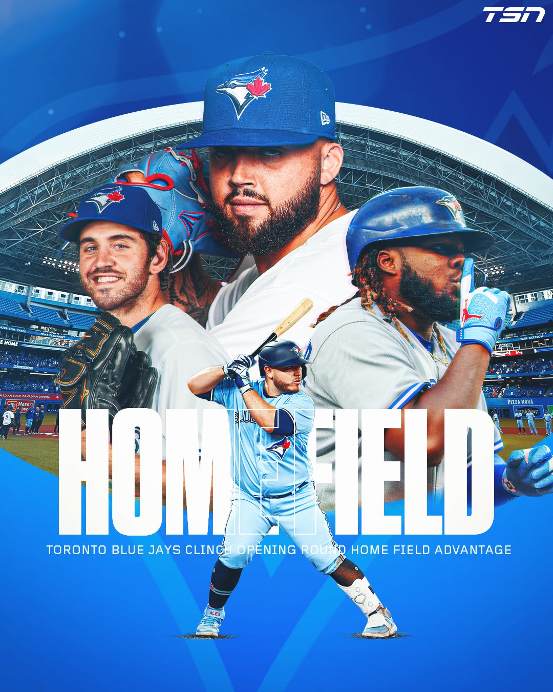 MLB - The Blue Jays are back in the postseason! #CLINCHED