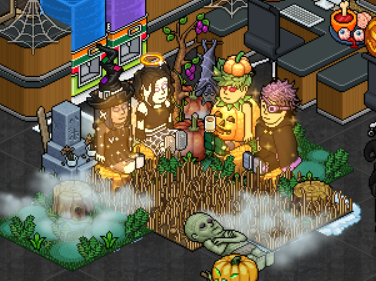 Sortion_'s tweet photo. Have you chosen your Halloween costume yet?

Come &amp; visit us at United Nations to get some inspiration &amp; ideas🎃

@OfficialHabboUN #HabboUN https://t.co/zVIXCIaoc0